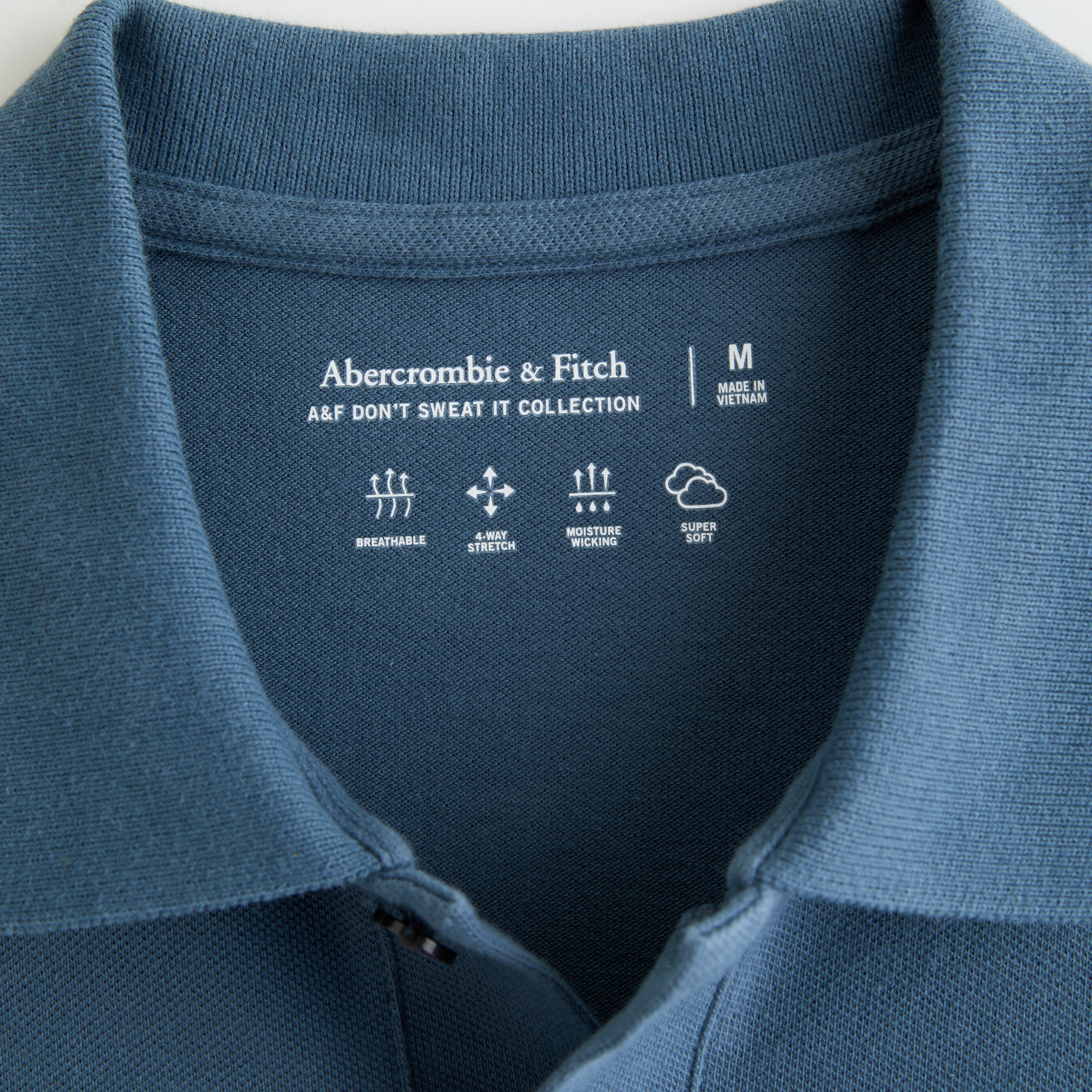 Men's Signature Icon Don't Sweat It Polo | Men's Sale | Abercrombie 