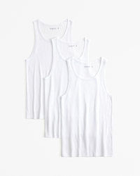 3-Pack Ribbed Tanks