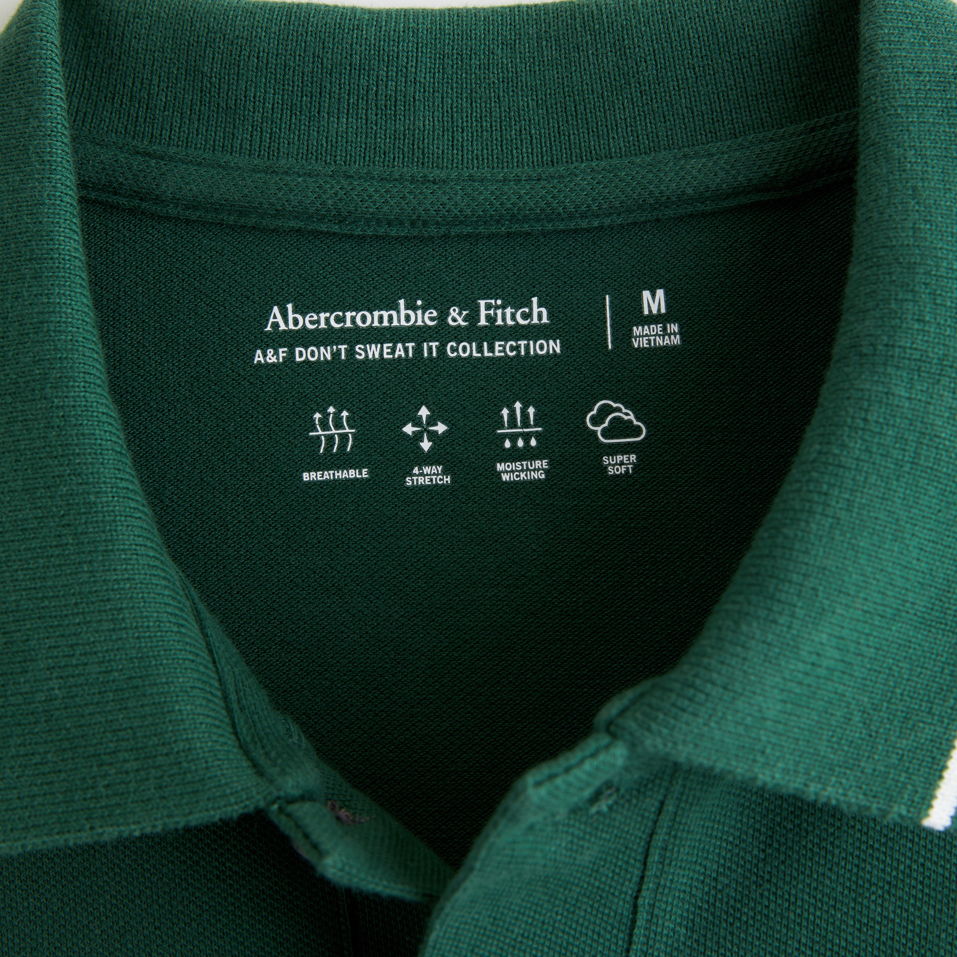 ★Abercrombie & Fitch★エレベイトアイコンDon't Sweat Itポロ Men's Elevated Icon Don't Sweat It Polo | Men's Tops