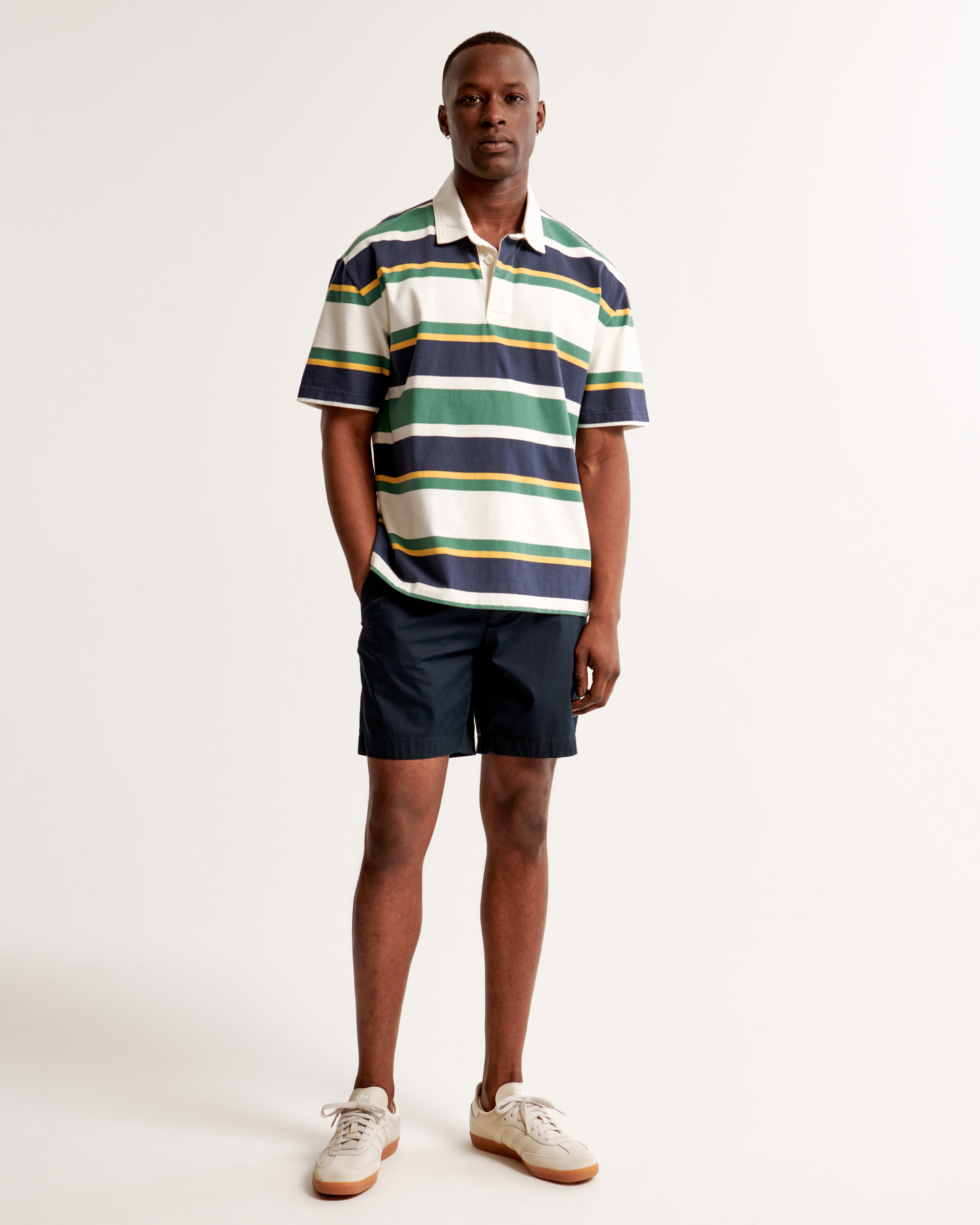 Мужские топы Abercrombie & Fitch Rugby Polo — фото 3