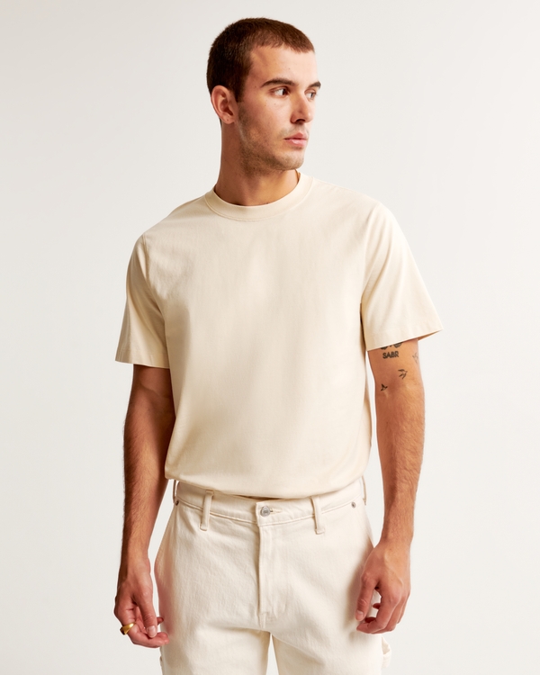 Classic Polished Tee, Beige