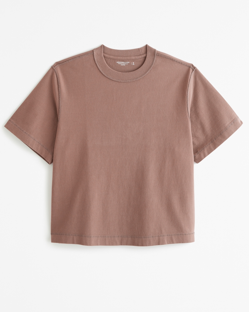Premium Heavyweight Cropped Tee