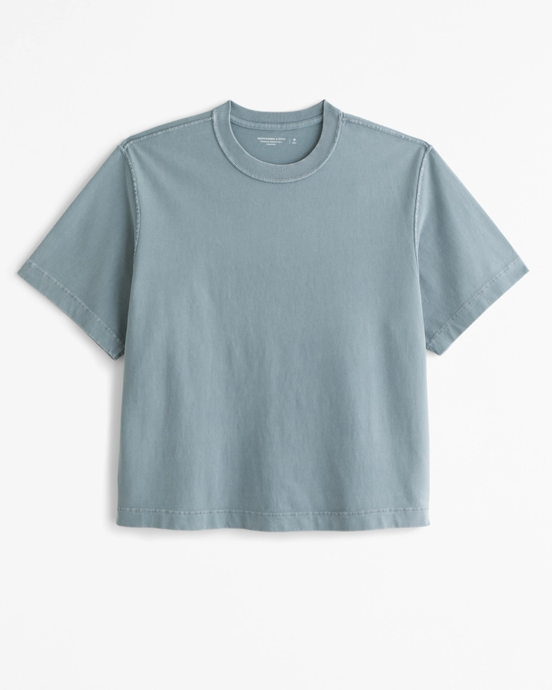 Premium Heavyweight Cropped Tee