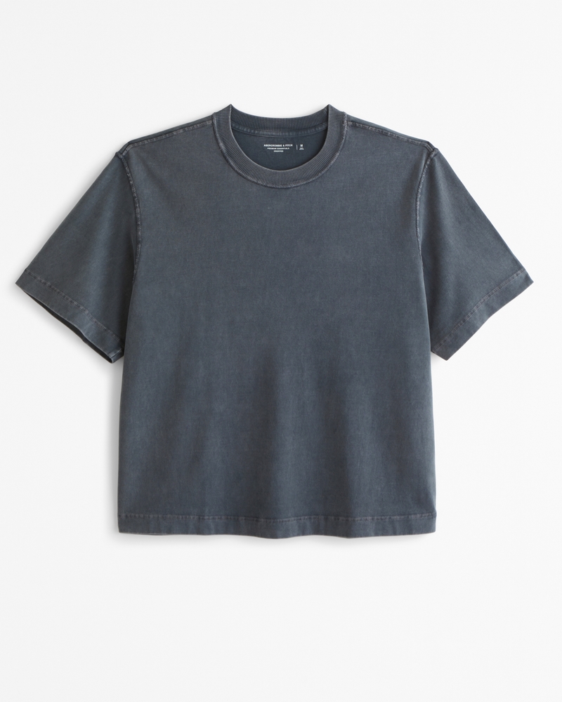 Premium Heavyweight Cropped Tee
