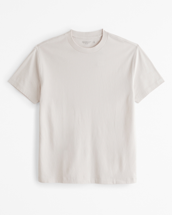 Relaxed Essential Tee, Feather Gray view 1