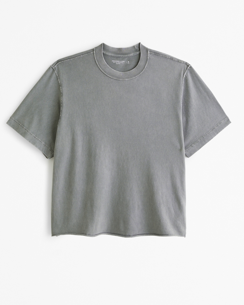 Tシャツ・カットソー Abercrombie & Fitch Bonnaroo Vintage-Inspired Cropped Tee Men's Bonnaroo Vintage-Inspired Cropped Graphic Tee | Men's