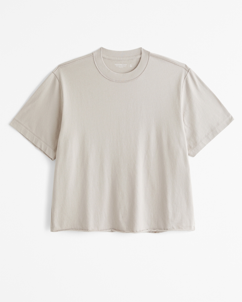 Vintage-Inspired Cropped Tee