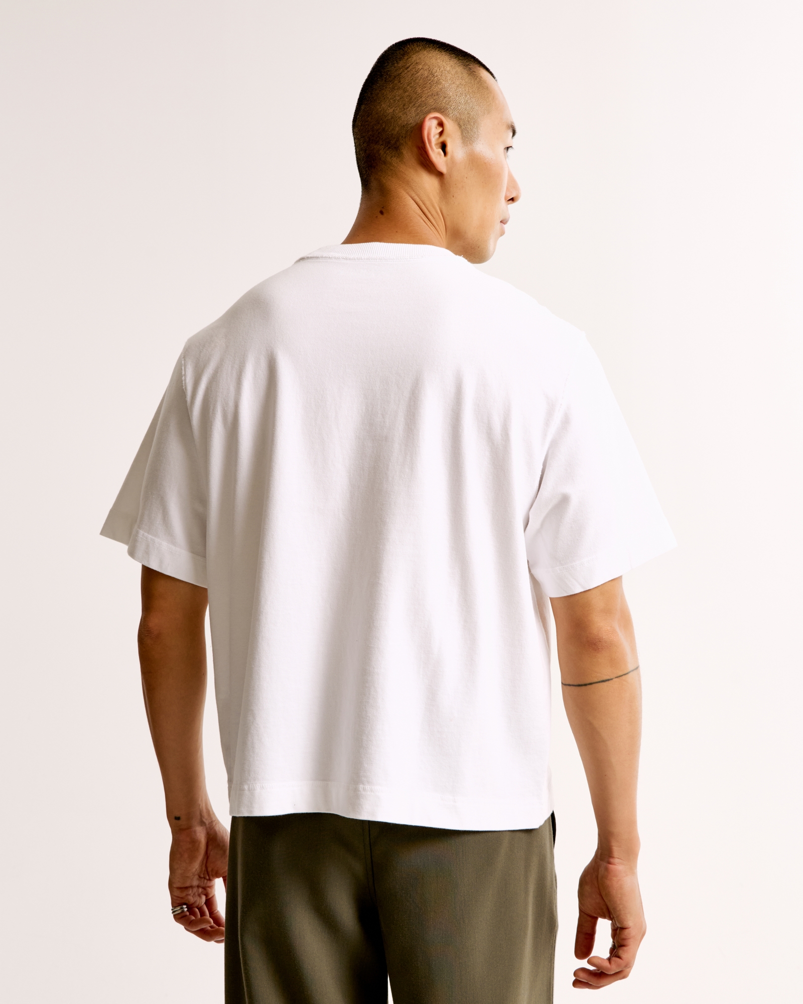 Premium Heavyweight Cropped Tee