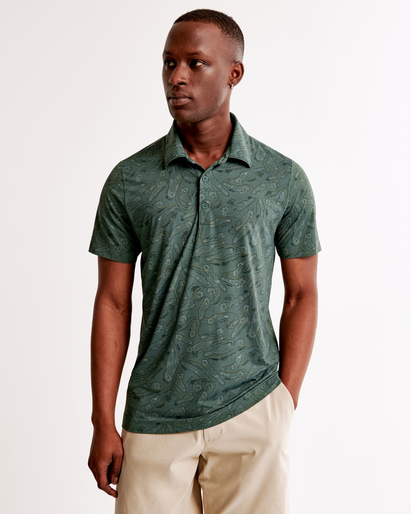 Random Golf Club Performance Polo