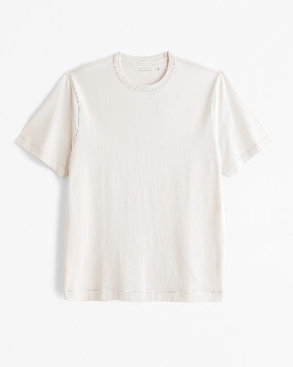 Classic Polished Tee, Feather Gray view 1