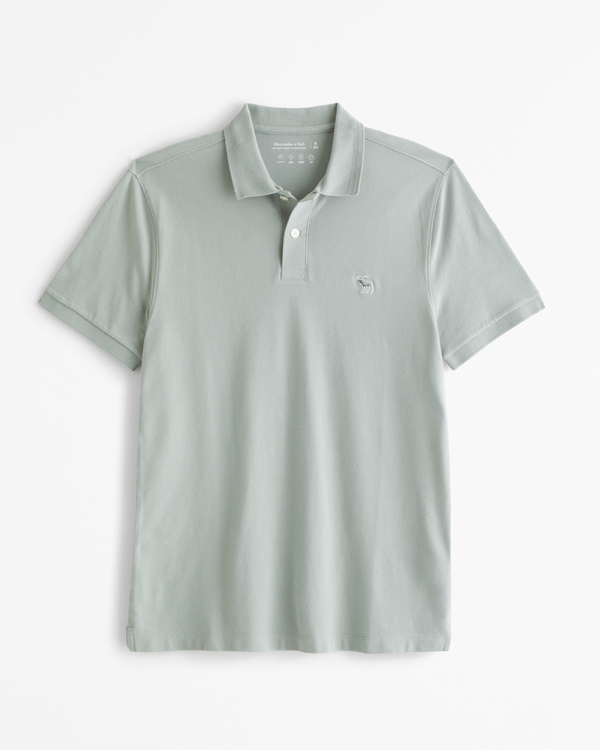 Tonal Icon Don't Sweat it Polo, Slate Gray view 1