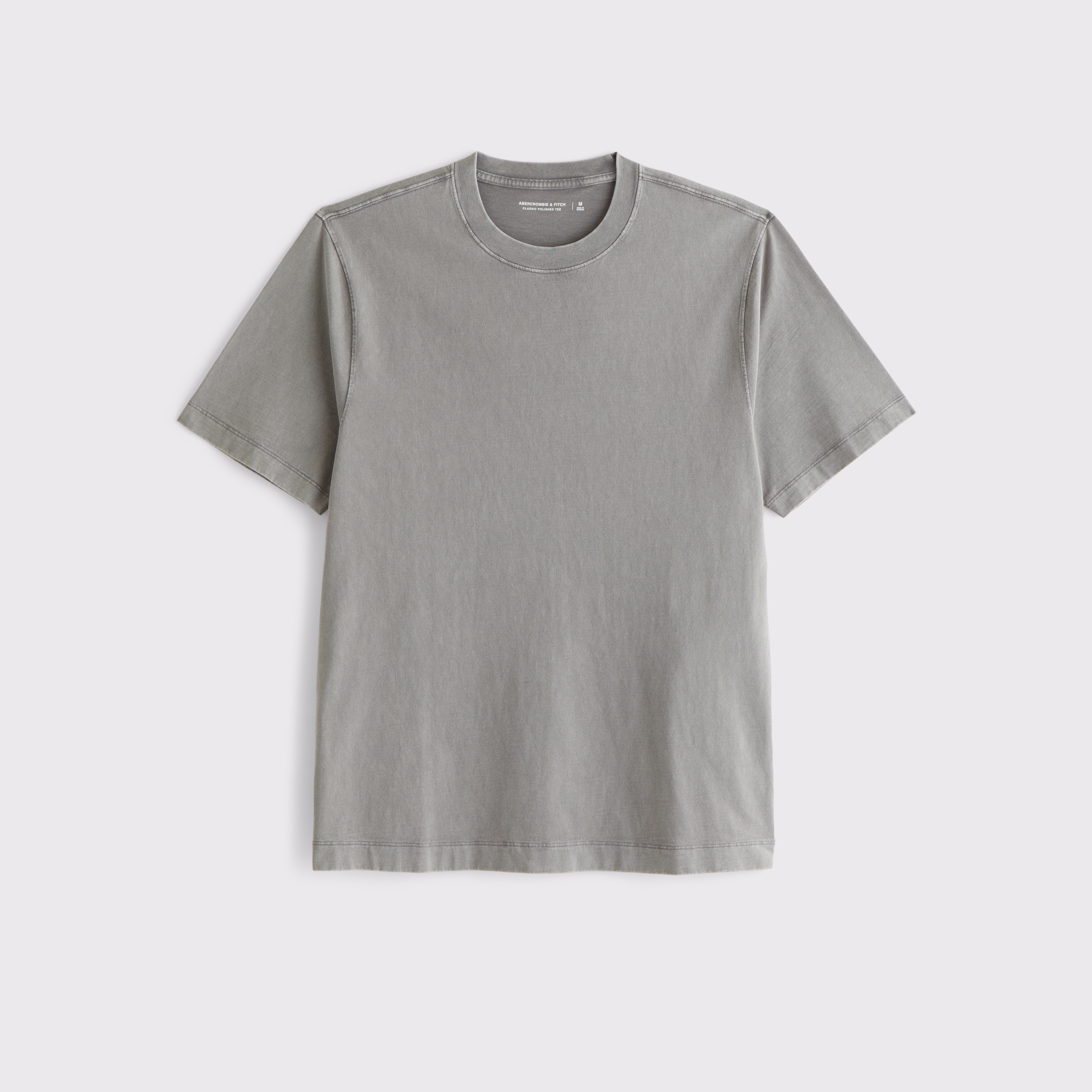 ☆Abercrombie & Fitch☆ プレミアムポリッシュ ロゴ Tシャツ メンズ クラシック ポリッシュ ロゴTシャツ | メンズ トップス