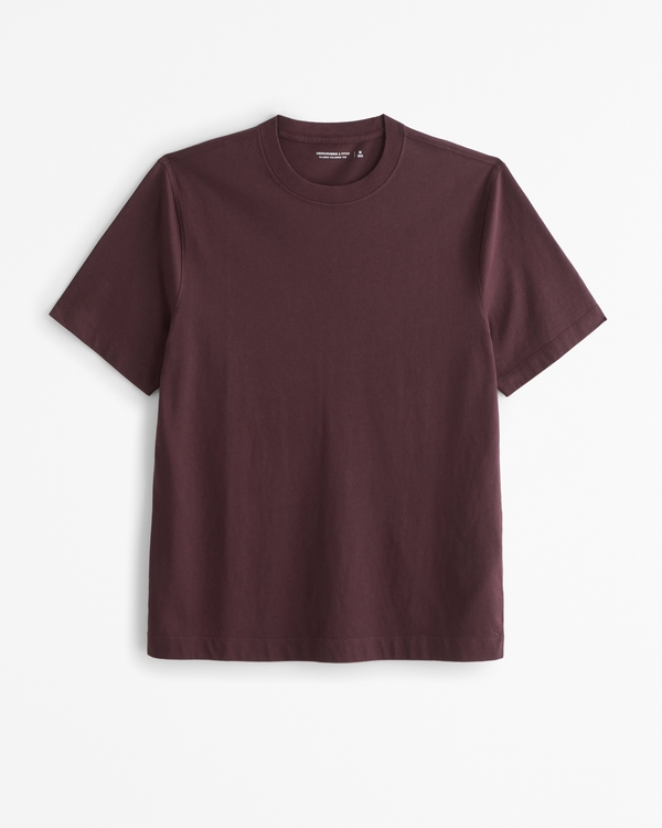 Classic Polished Tee, Wine