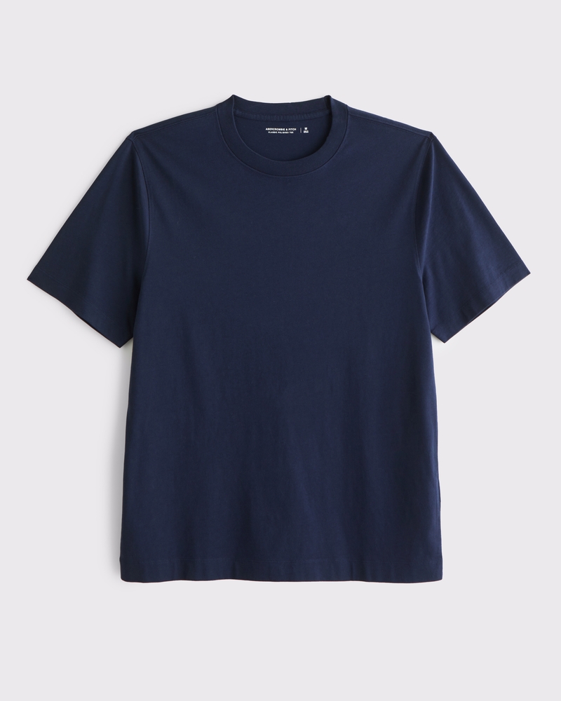 Abercrombie & Fitch クラシック ポリッシュ ロゴ Tシャツ メンズ クラシック ポリッシュ ロゴTシャツ | メンズ トップス