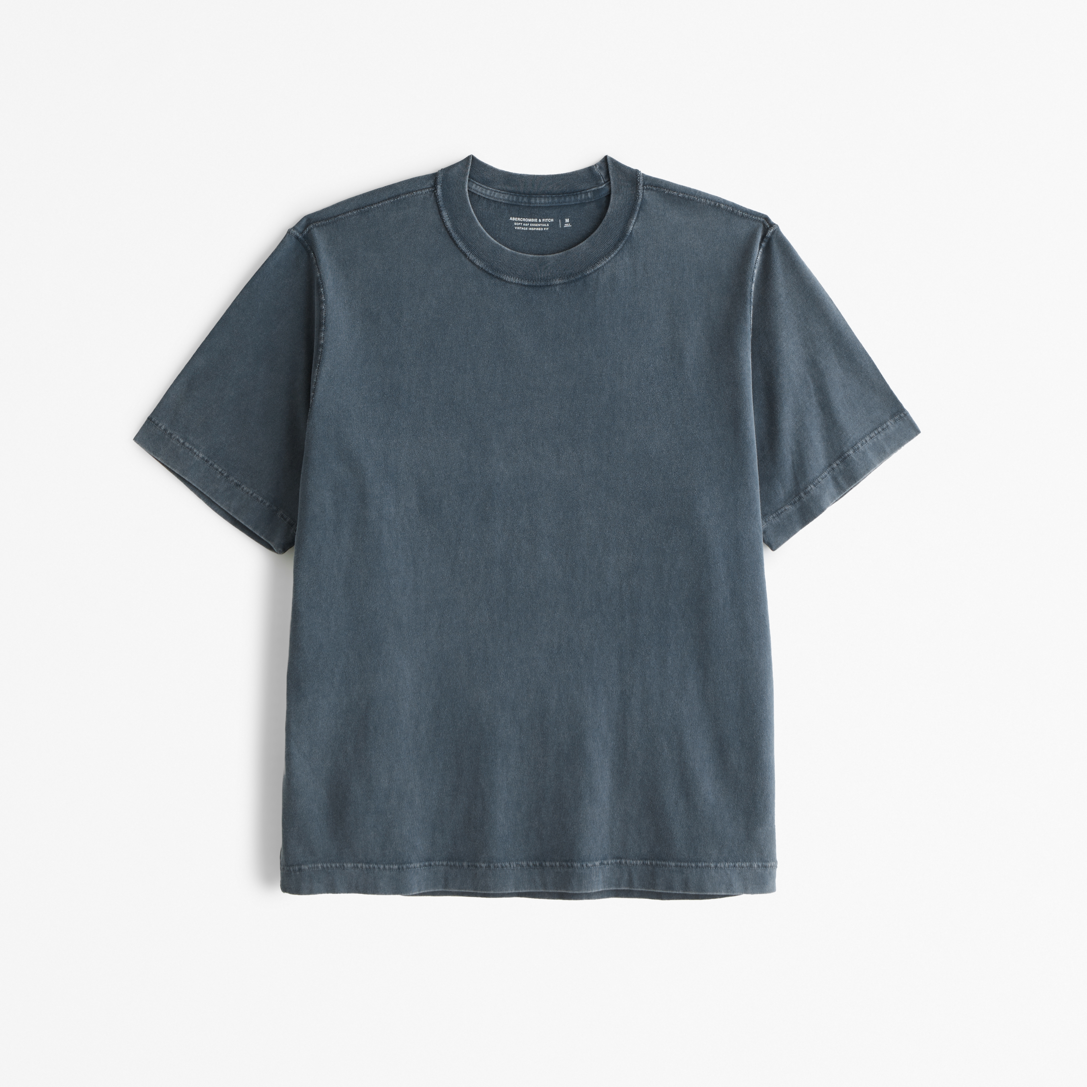 Abercrombie & Fitch Vintage-inspired Tee In Blue