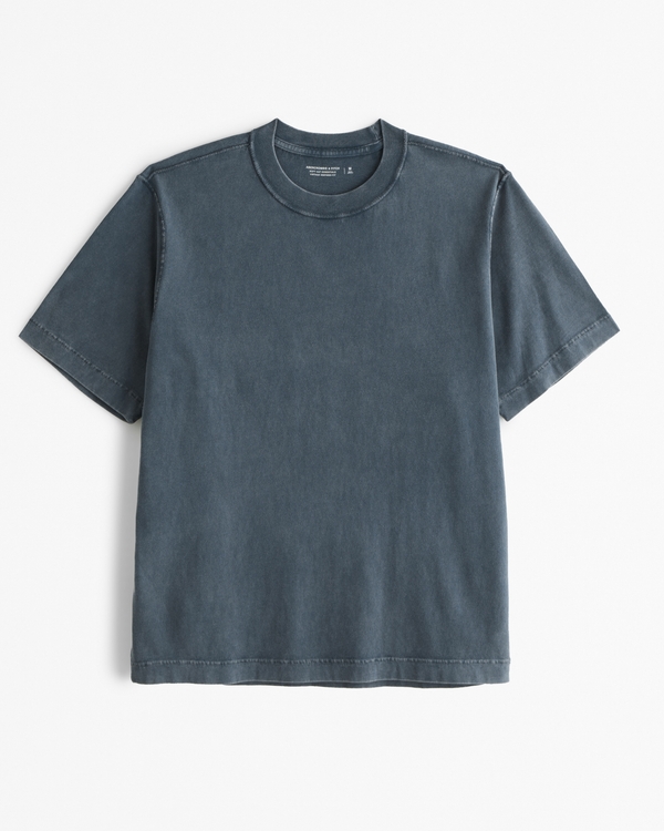 Vintage-Inspired Tee, Dark Slate