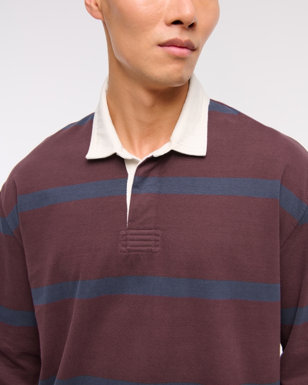 Long-Sleeve Rugby Polo