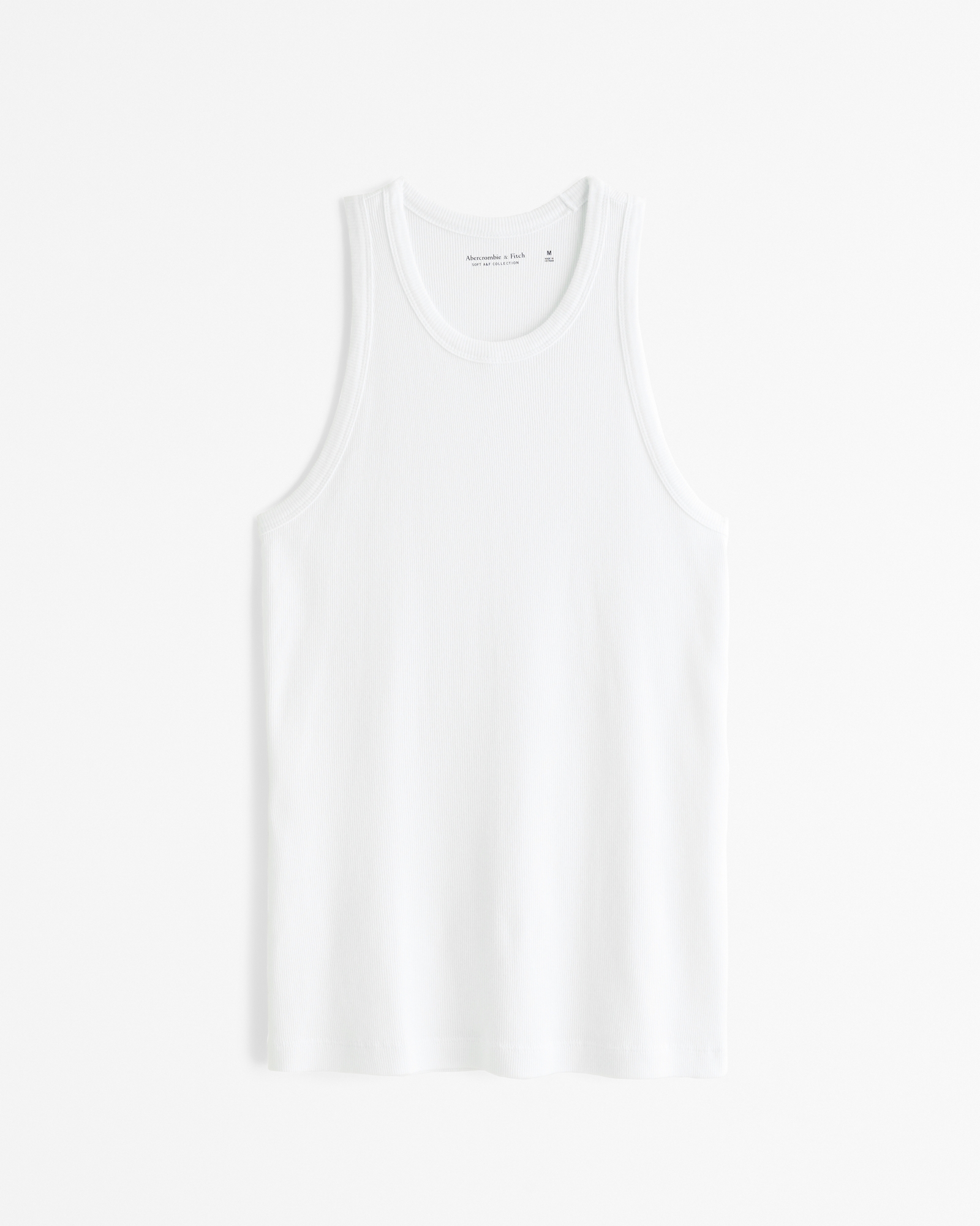 Essential Ribbed High-Neck Tank