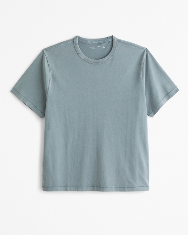 Shrunken Tee, Blue view 1