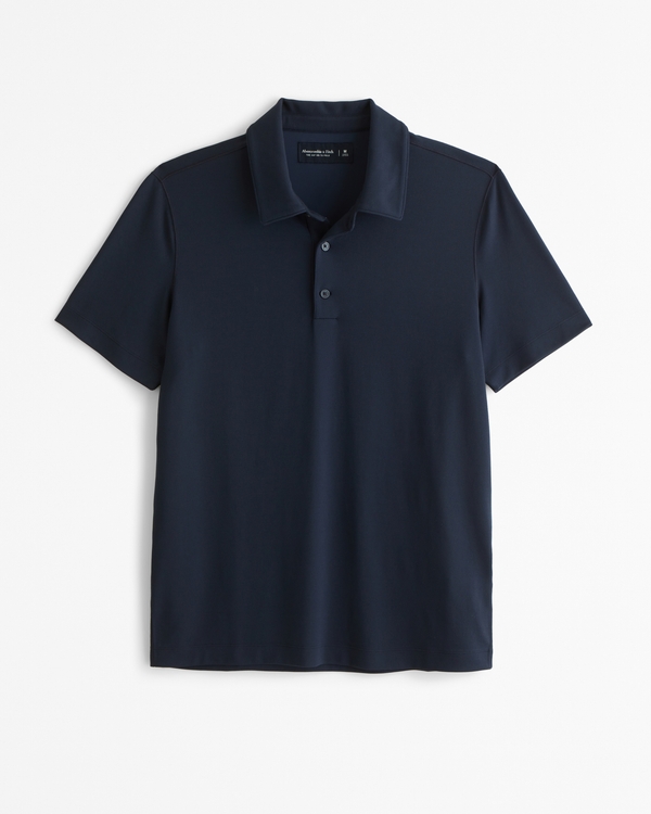 A&F Go-To Polo, Deep Navy