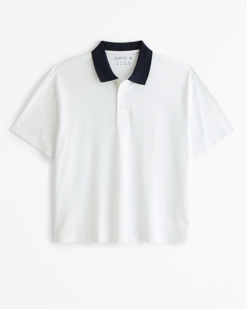 Pique Cropped Polo