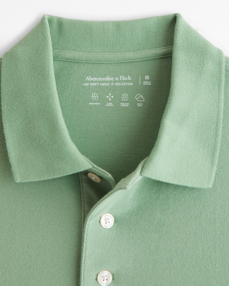 Pique Cropped Polo