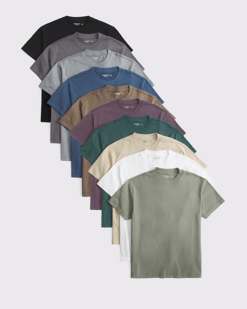 10-Pack Relaxed Essential Tees