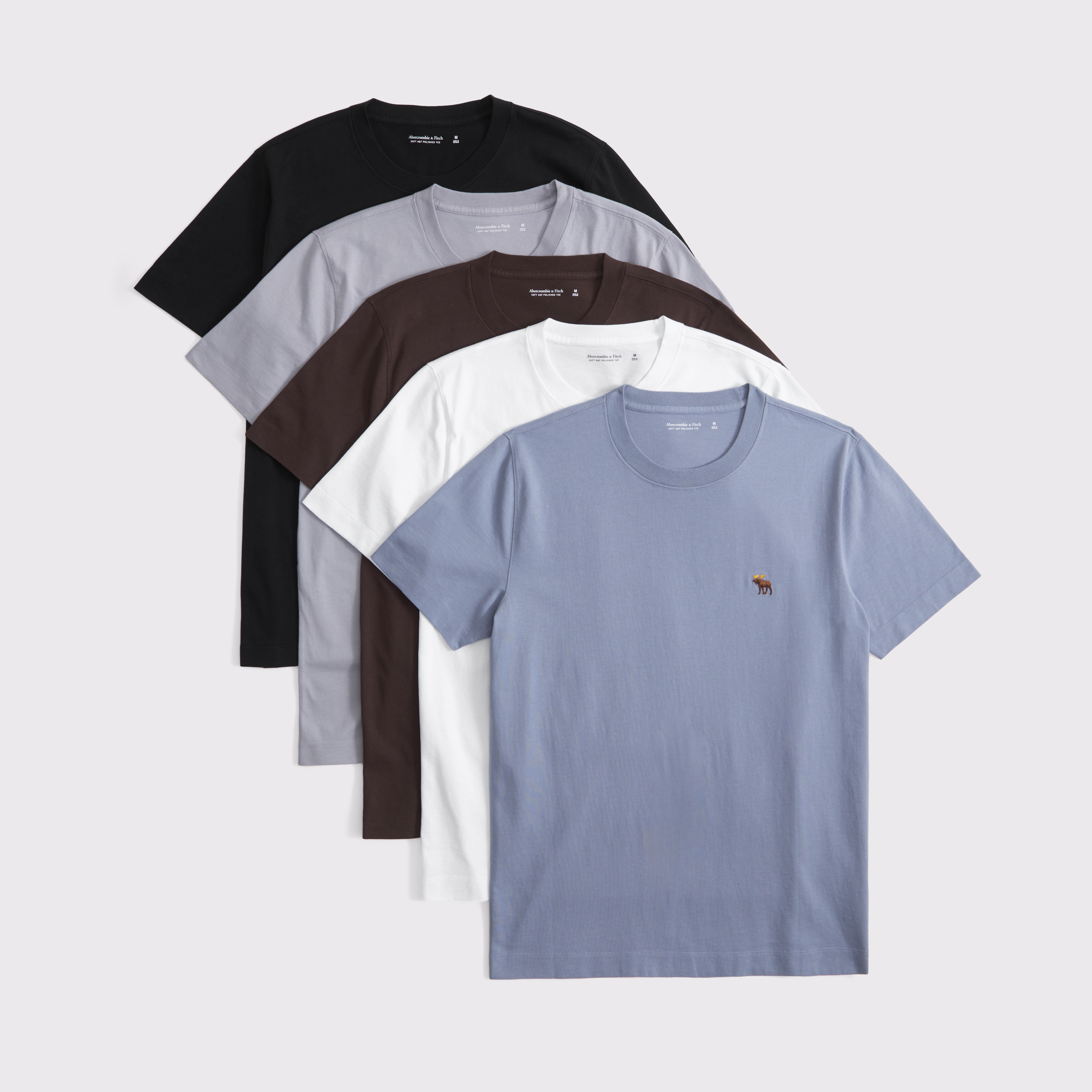 boys 5-pack icon crew tee | boys tops | Abercrombie.com