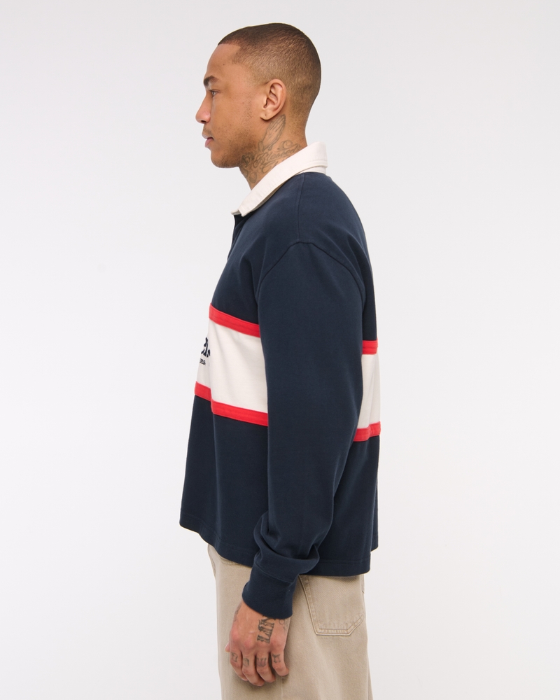 Budweiser Cropped Rugby Polo