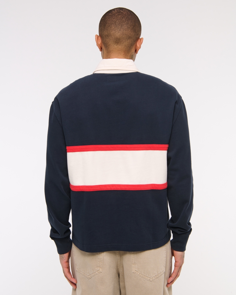 Budweiser Cropped Rugby Polo