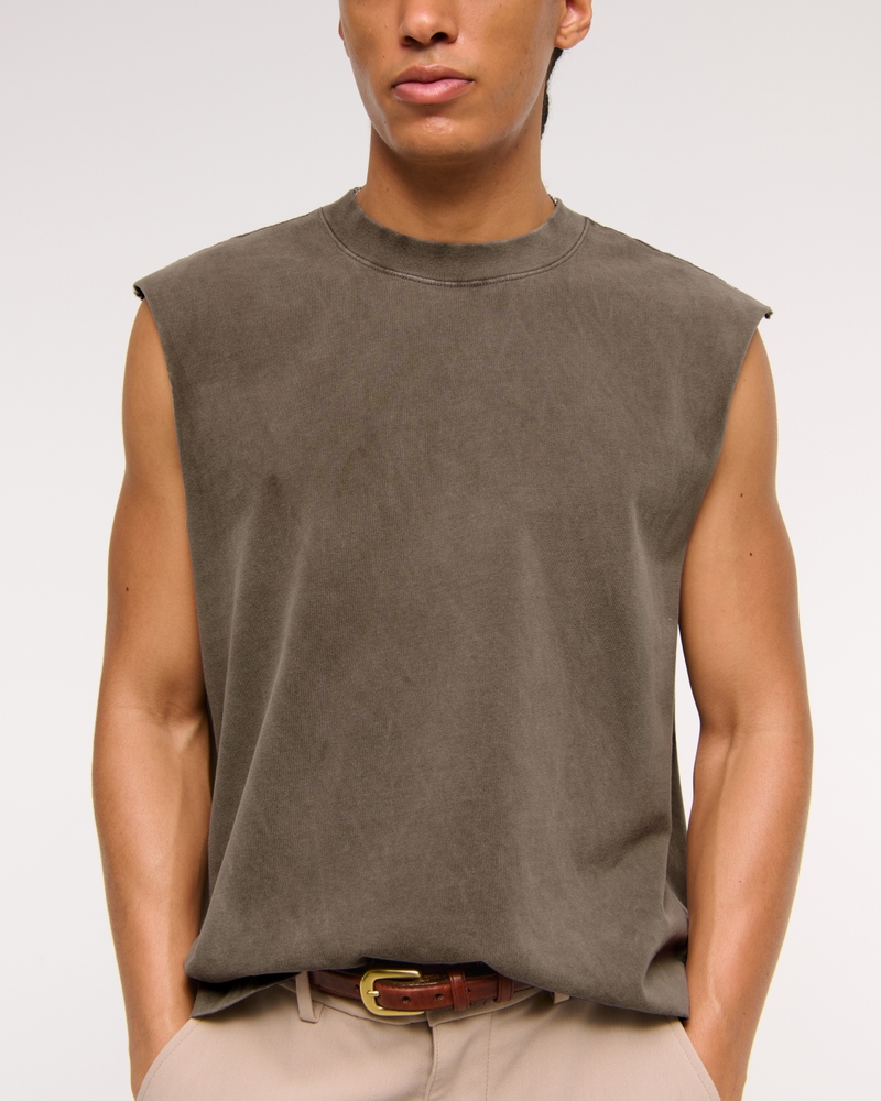Premium Heavyweight Cropped Tank