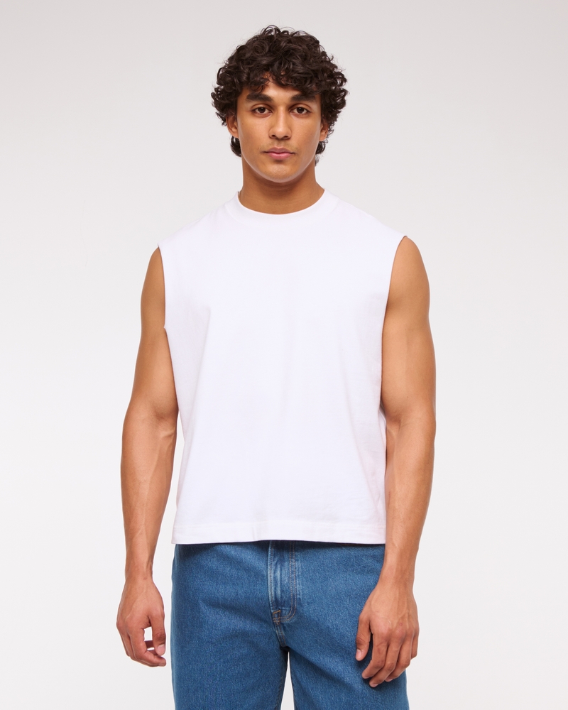 Premium Heavyweight Cropped Tank