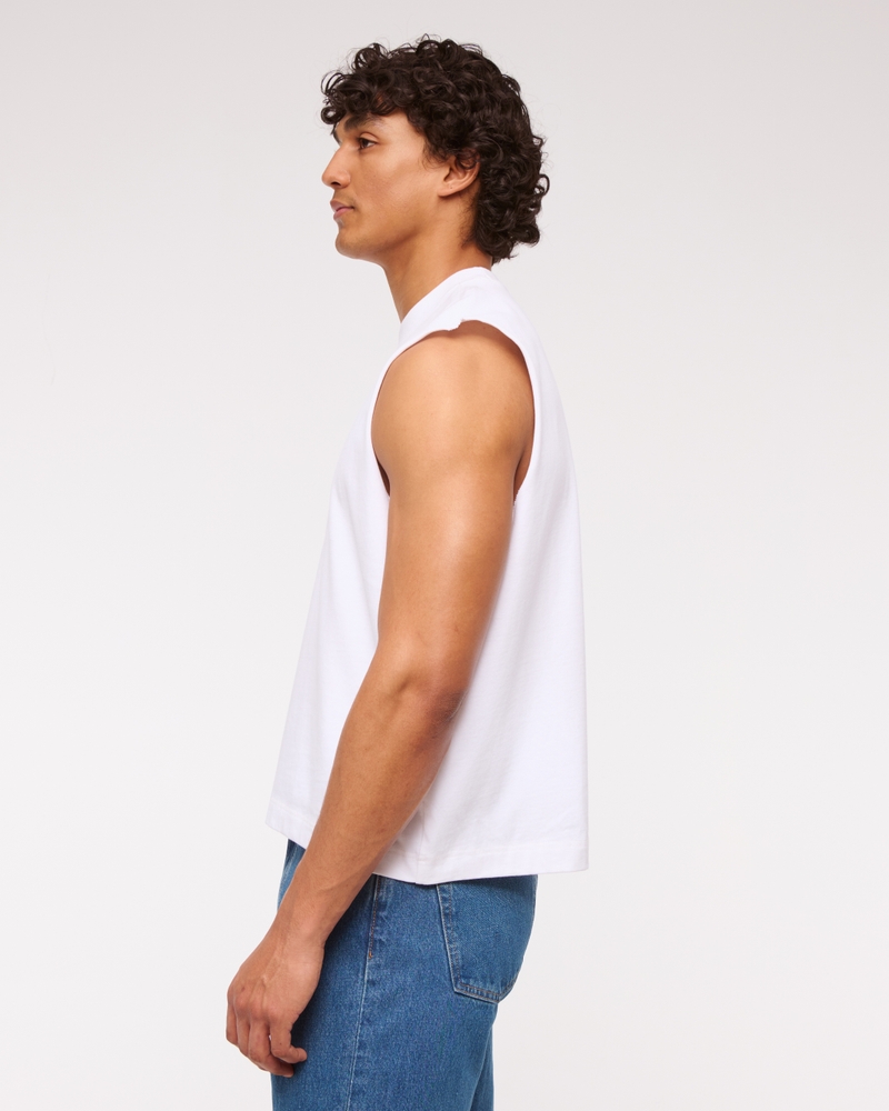 Premium Heavyweight Cropped Tank