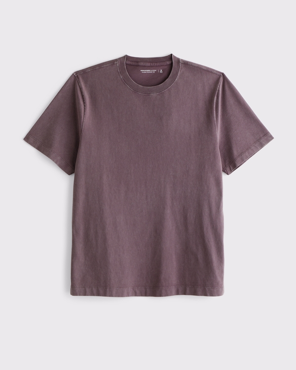 Classic Polished Tee, Dark Purple view 1