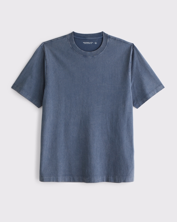 Classic Polished Tee, Vintage Indigo view 1
