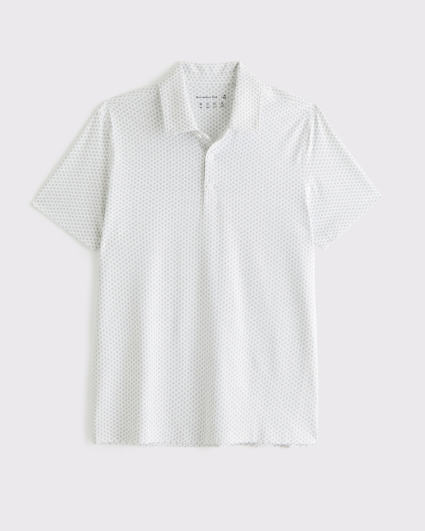  Performance Polo, White Pattern view 1