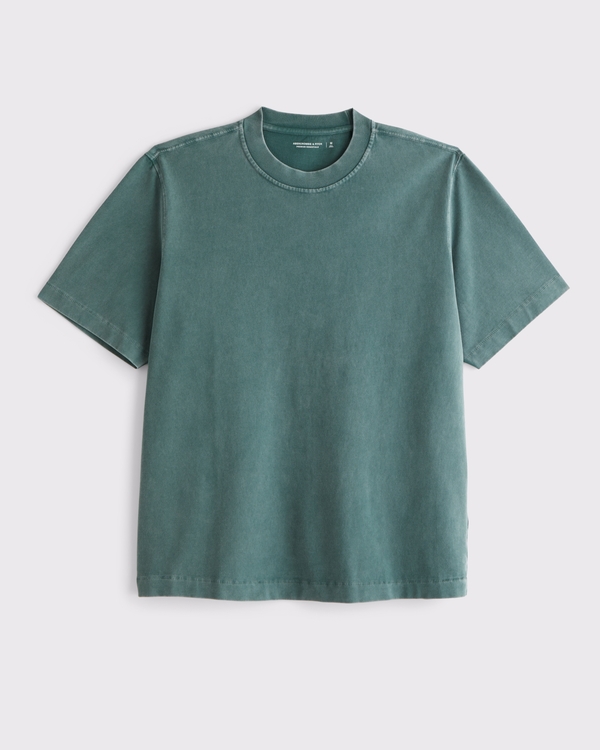 Premium Heavyweight 2.0 Tee, Green view 2