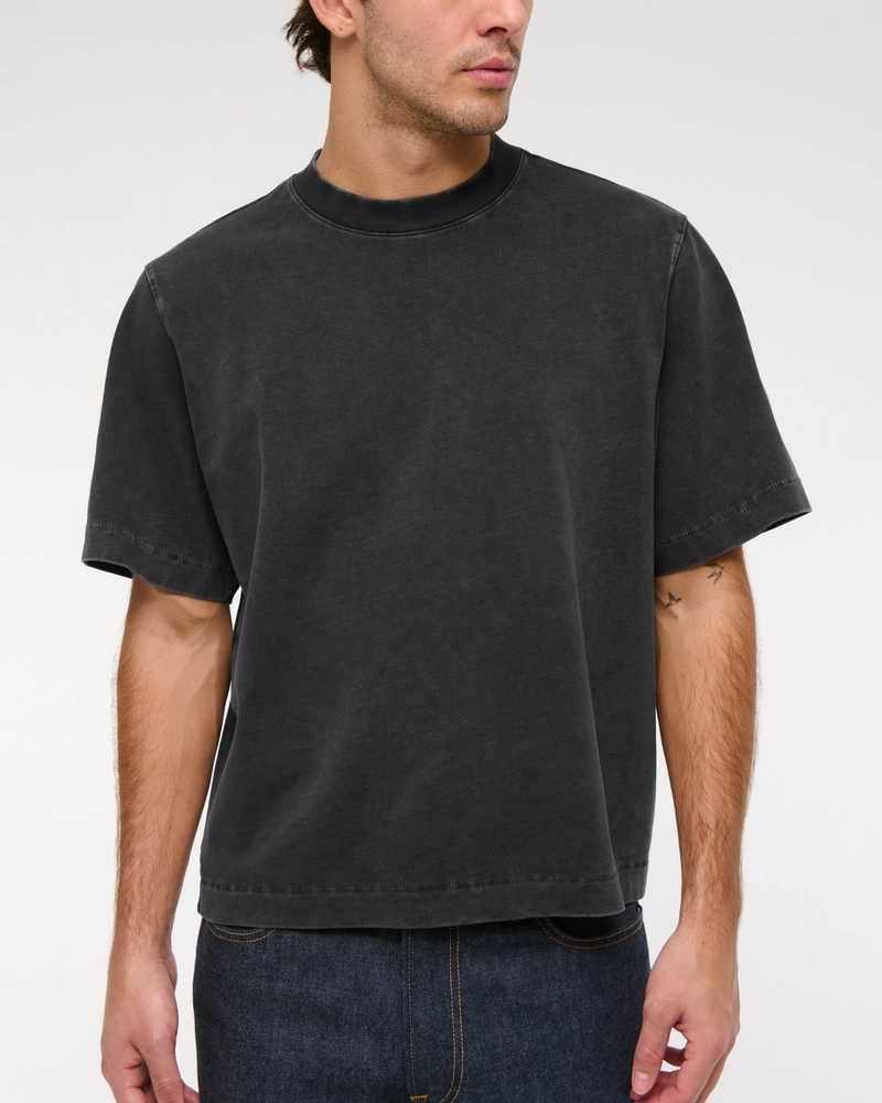 Premium Heavyweight Cropped Tee