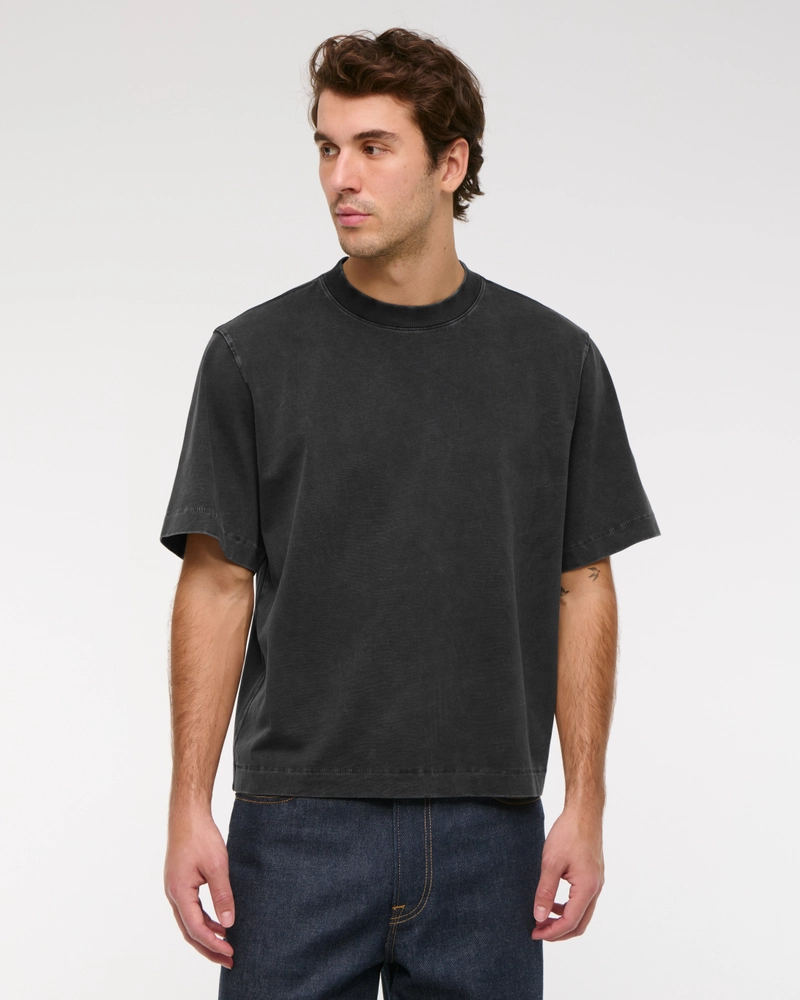 Premium Heavyweight Cropped Tee