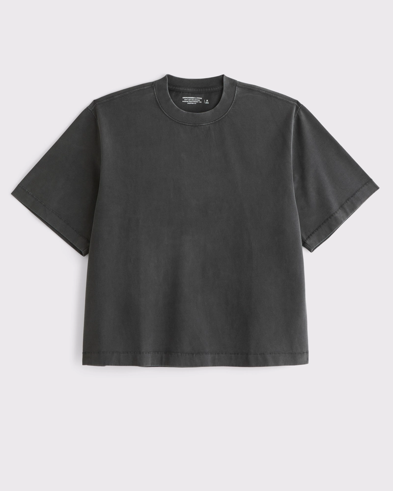 Premium Heavyweight Cropped Tee