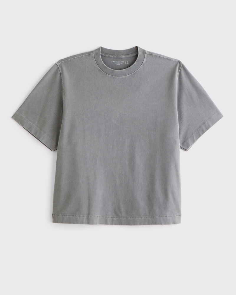 Premium Heavyweight Cropped Tee