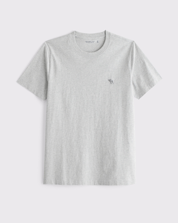 Slim Polished Icon Tee, Light Heather Gray view 1