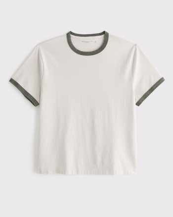 Men's Shrunken Tee | Men's Tops | Abercrombie.com