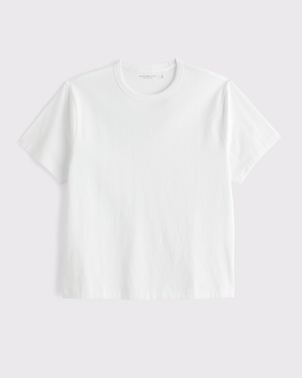 Shrunken Tee, White view 1