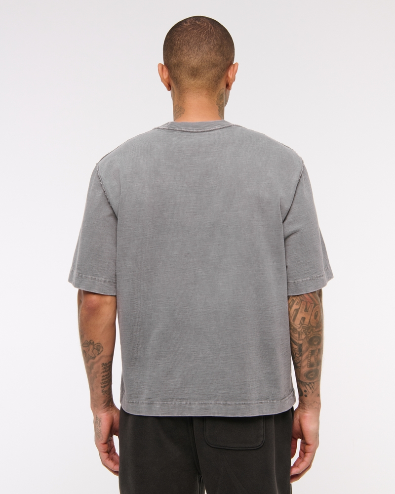 Premium Heavyweight Slub Cropped Tee