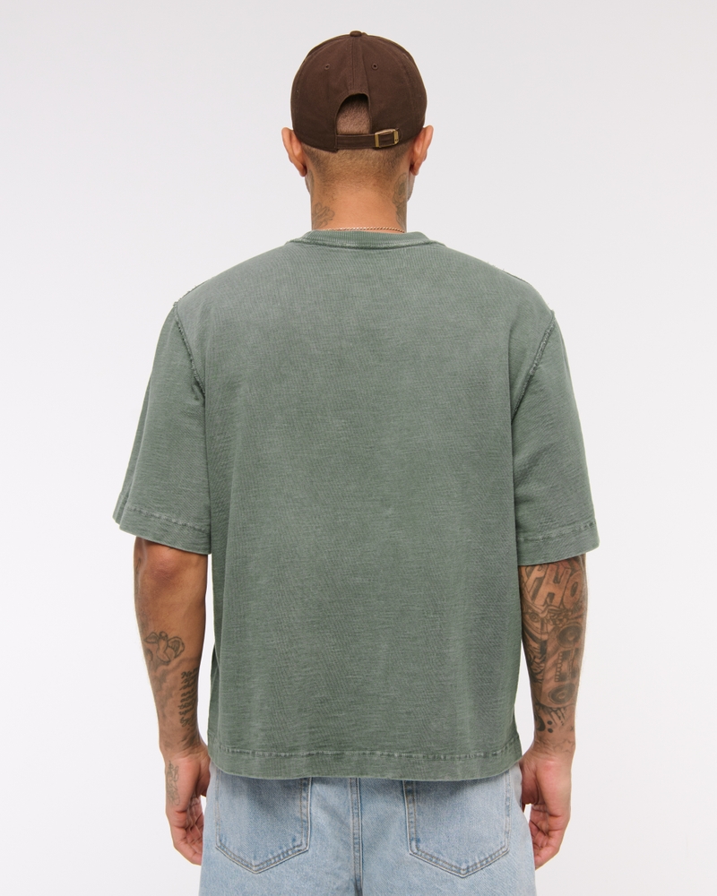 Premium Heavyweight Slub Cropped Tee