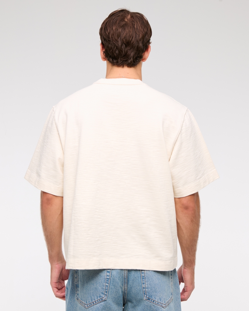 Premium Heavyweight Slub Cropped Tee