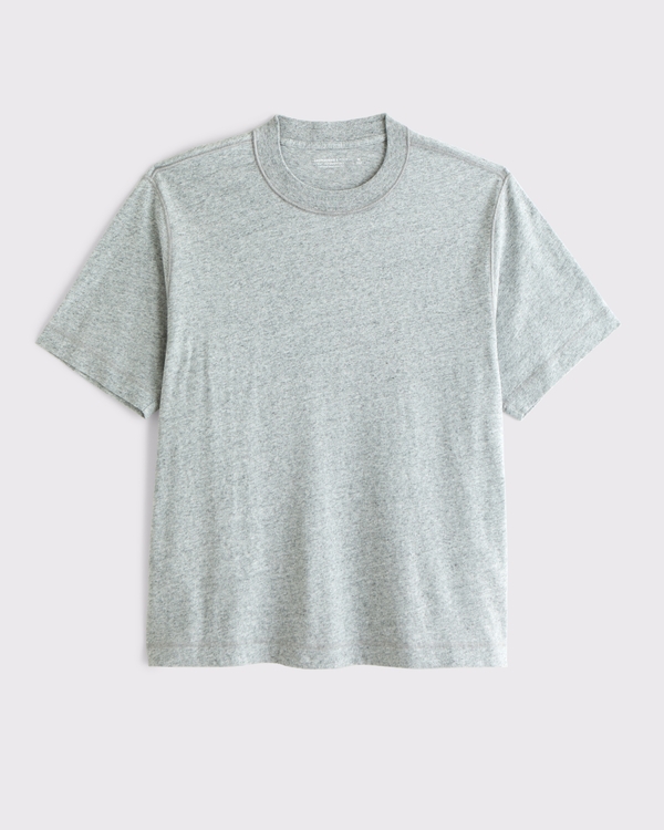 Vintage-Inspired Tee, Gray Heather view 1