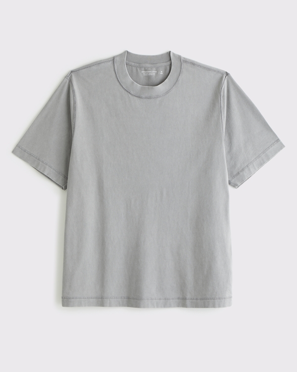 Vintage-Inspired Tee, Frost Gray view 1
