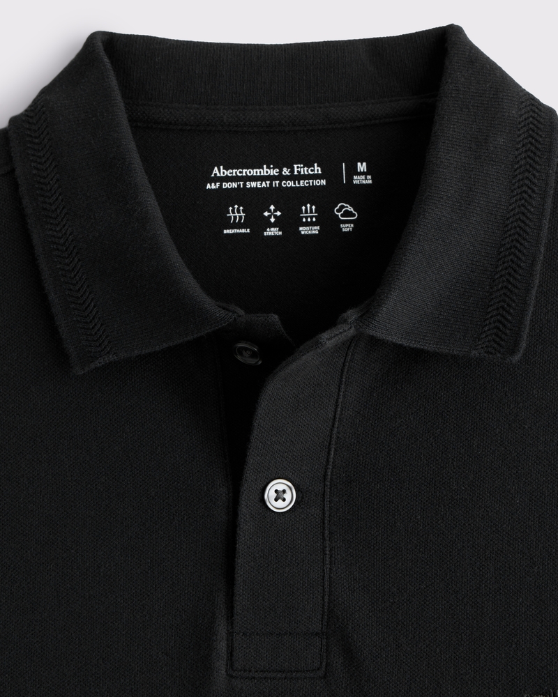 Textured Icon Don't Sweat It Polo